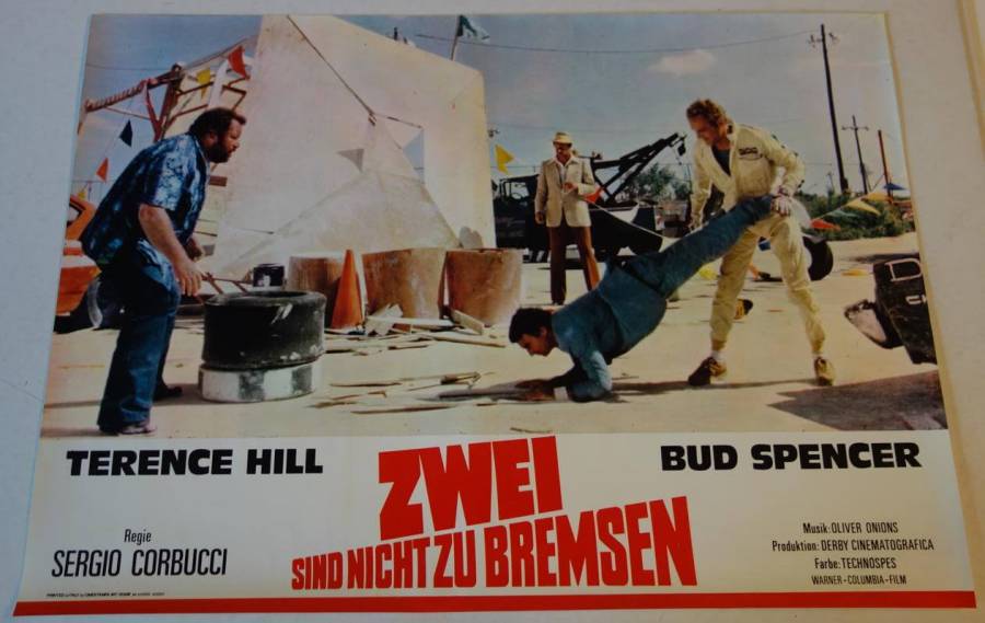 Zwei sind nicht zu bremsen originales deutsches Fotobust-Set